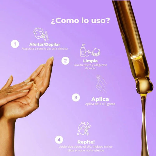Lunéa™ - Vello fino y menos visible con Raiz de Cyperus Rotundus